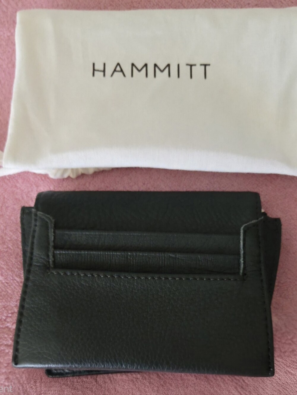 Hammitt Leather Allen Wallet In Green Room NWT - Picture 2 of 9